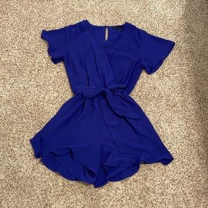 Blue Romper
